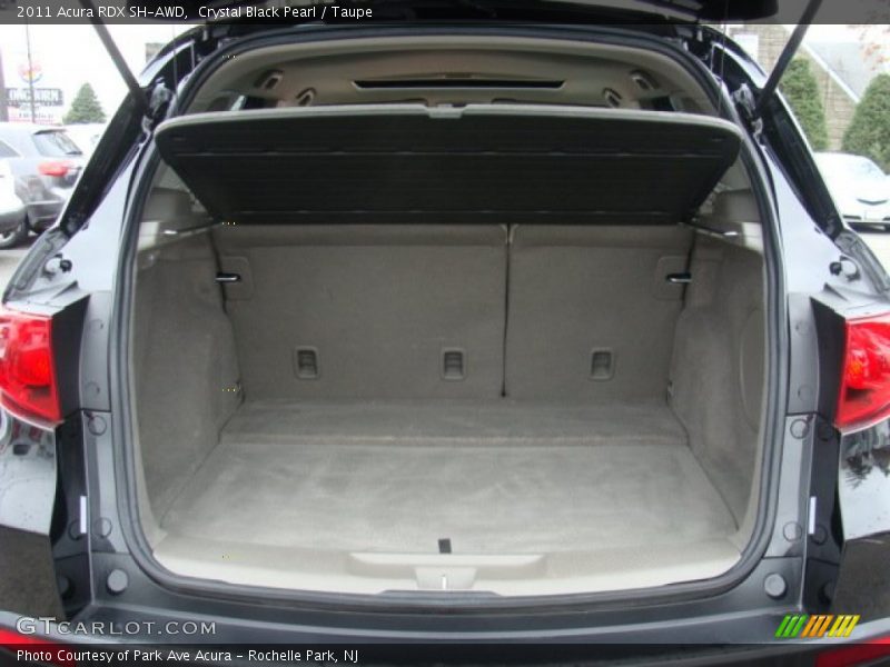 Crystal Black Pearl / Taupe 2011 Acura RDX SH-AWD