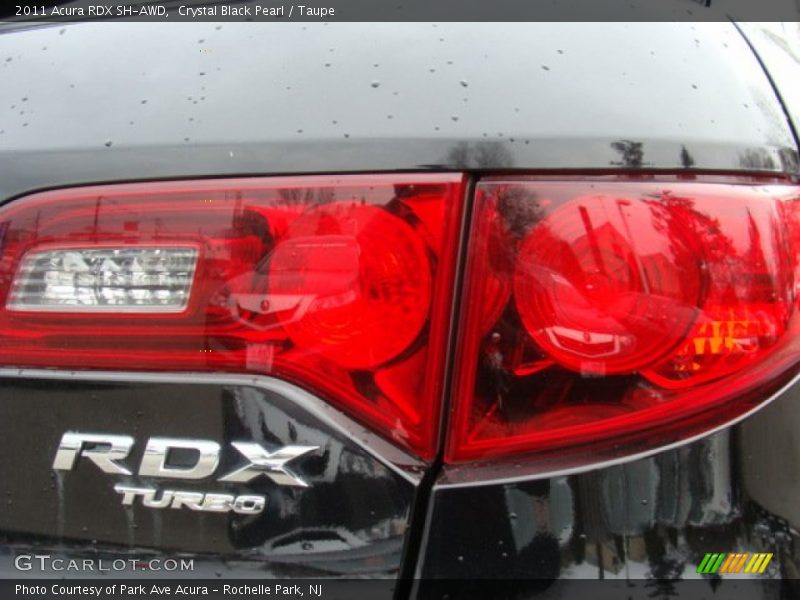 Crystal Black Pearl / Taupe 2011 Acura RDX SH-AWD
