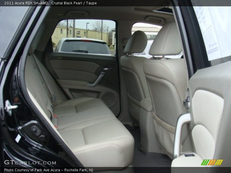Crystal Black Pearl / Taupe 2011 Acura RDX SH-AWD
