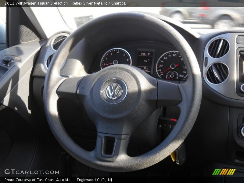 Reflex Silver Metallic / Charcoal 2011 Volkswagen Tiguan S 4Motion