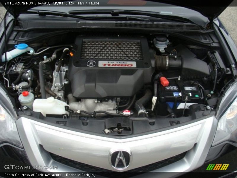 Crystal Black Pearl / Taupe 2011 Acura RDX SH-AWD