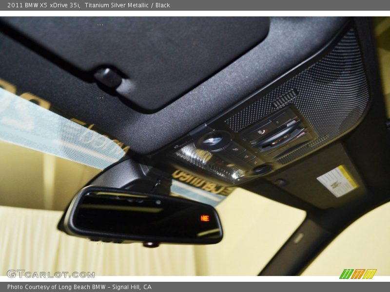 Titanium Silver Metallic / Black 2011 BMW X5 xDrive 35i