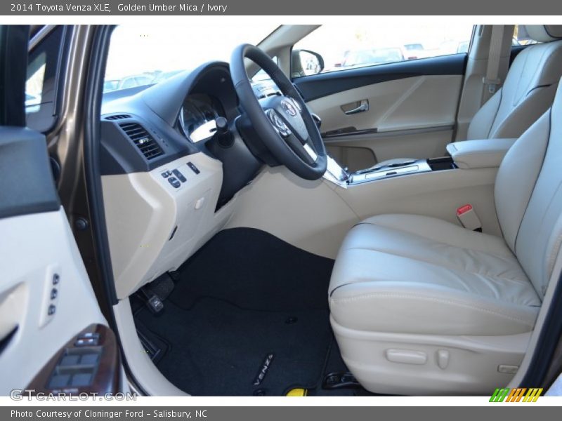 Golden Umber Mica / Ivory 2014 Toyota Venza XLE