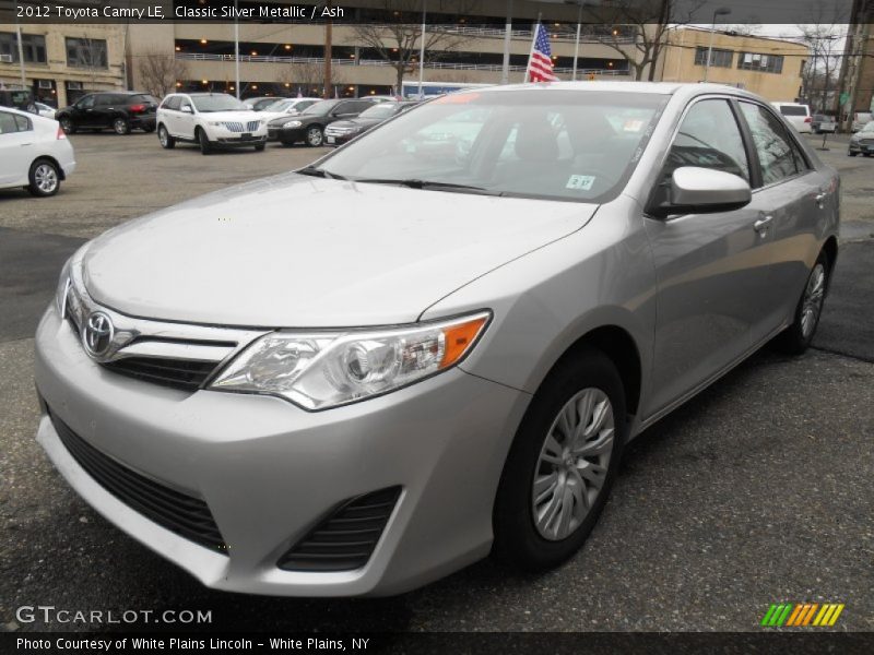 Classic Silver Metallic / Ash 2012 Toyota Camry LE