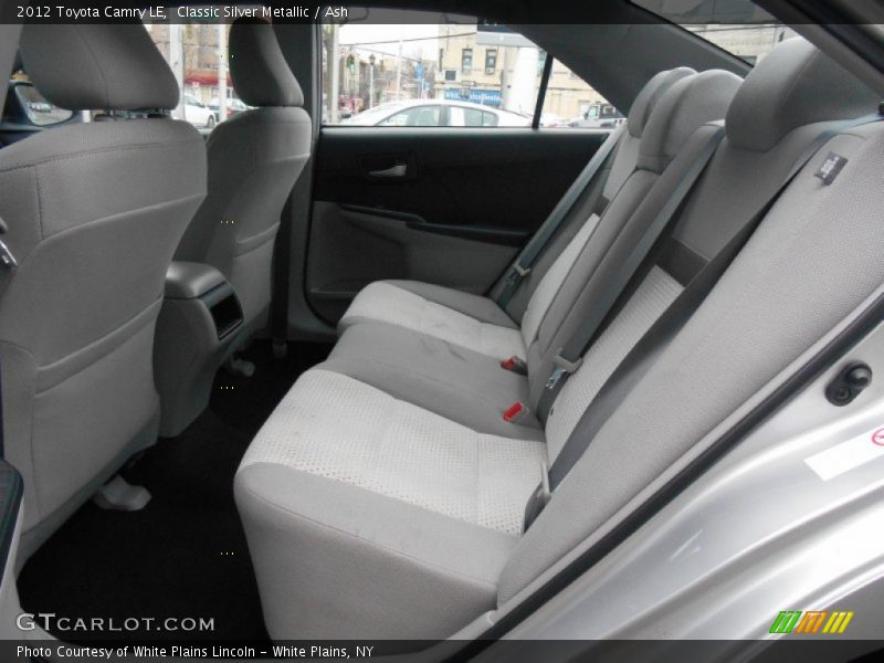 Classic Silver Metallic / Ash 2012 Toyota Camry LE