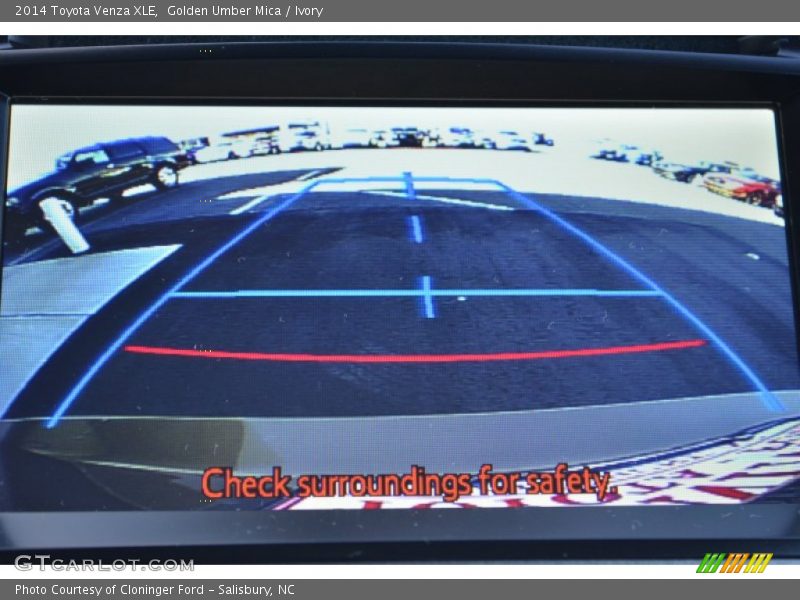 Golden Umber Mica / Ivory 2014 Toyota Venza XLE