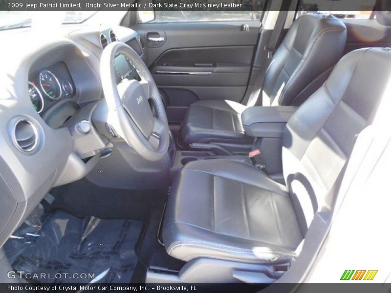 Front Seat of 2009 Patriot Limited