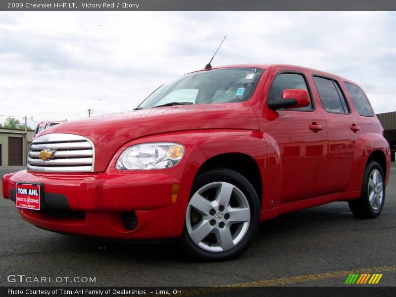 Victory Red / Ebony 2009 Chevrolet HHR LT