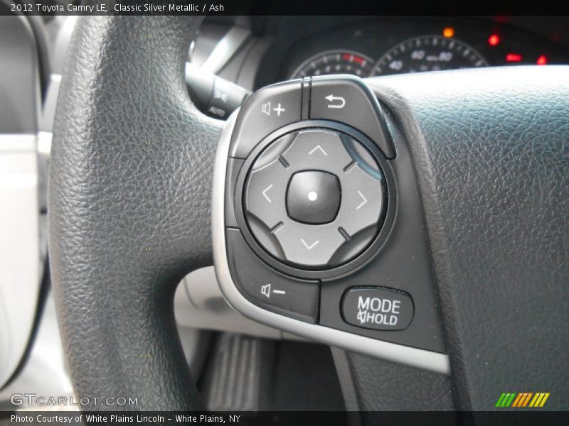 Classic Silver Metallic / Ash 2012 Toyota Camry LE