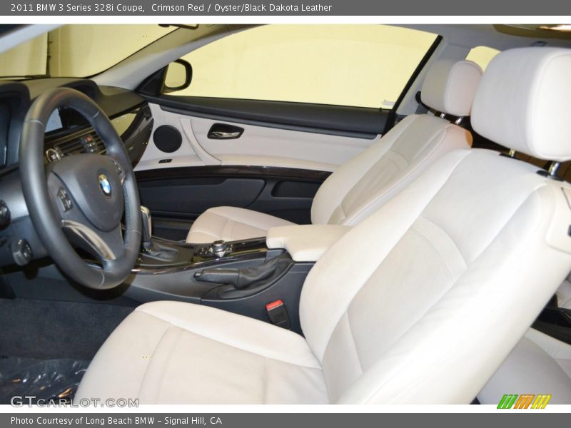 Crimson Red / Oyster/Black Dakota Leather 2011 BMW 3 Series 328i Coupe
