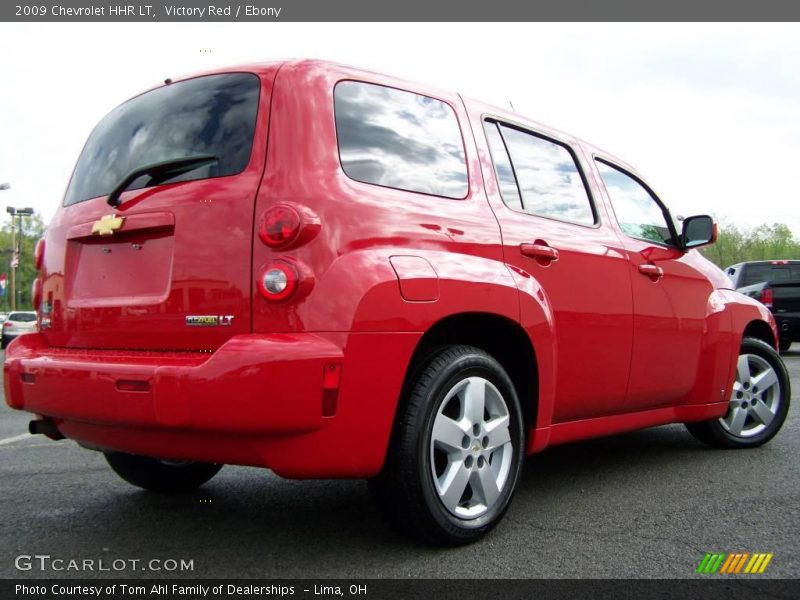Victory Red / Ebony 2009 Chevrolet HHR LT
