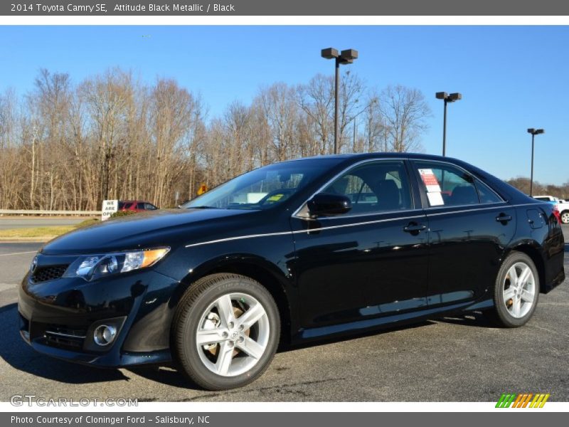 Attitude Black Metallic / Black 2014 Toyota Camry SE
