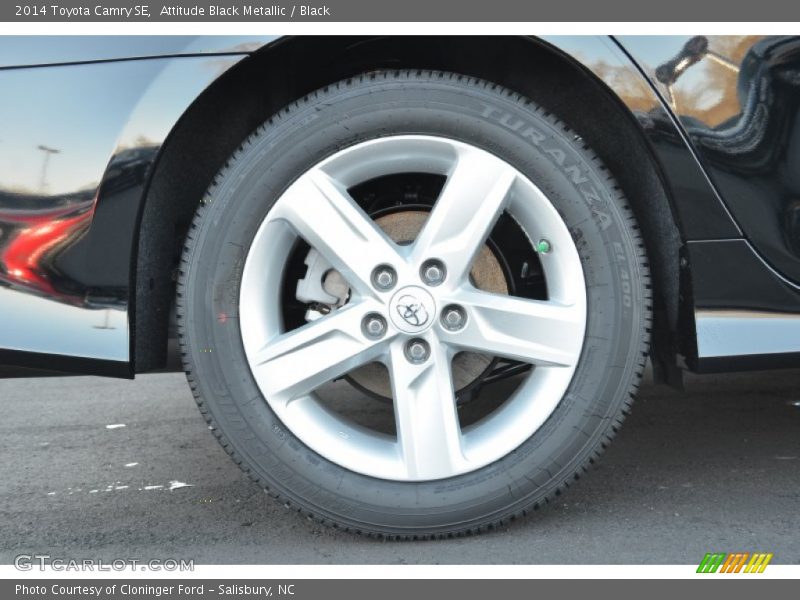 Attitude Black Metallic / Black 2014 Toyota Camry SE