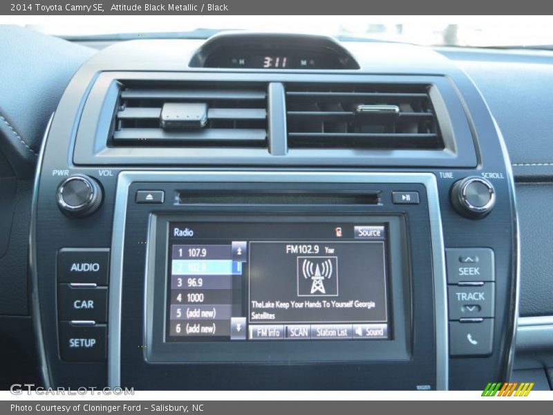 Attitude Black Metallic / Black 2014 Toyota Camry SE
