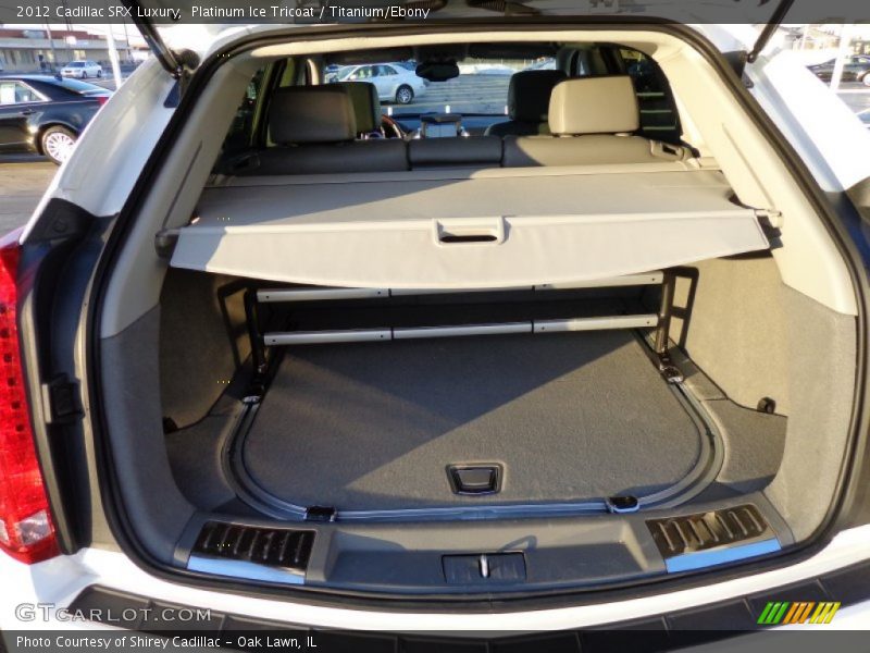 Platinum Ice Tricoat / Titanium/Ebony 2012 Cadillac SRX Luxury