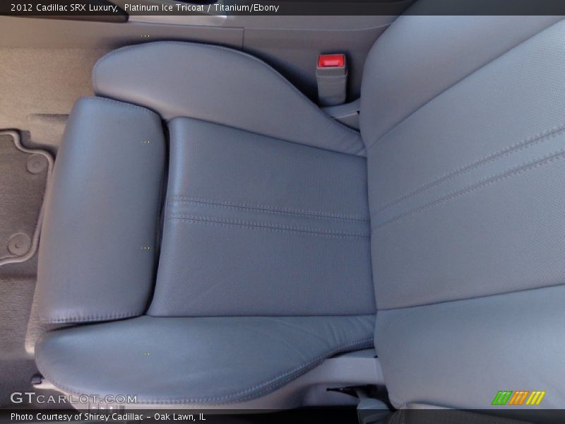 Platinum Ice Tricoat / Titanium/Ebony 2012 Cadillac SRX Luxury