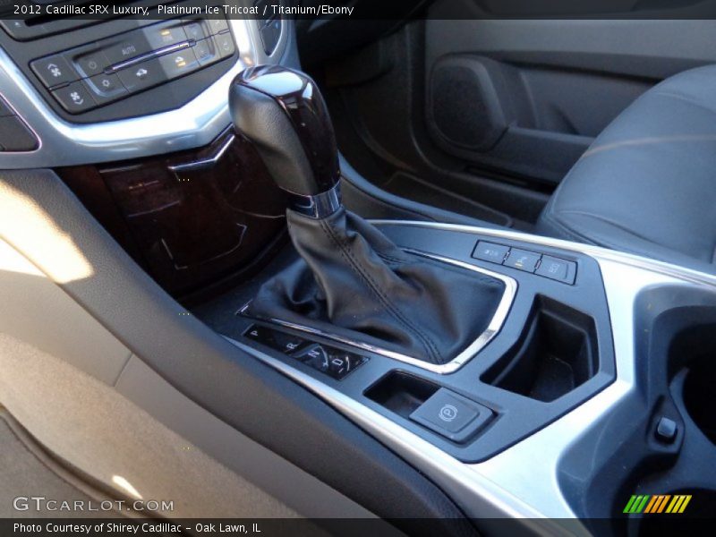 Platinum Ice Tricoat / Titanium/Ebony 2012 Cadillac SRX Luxury