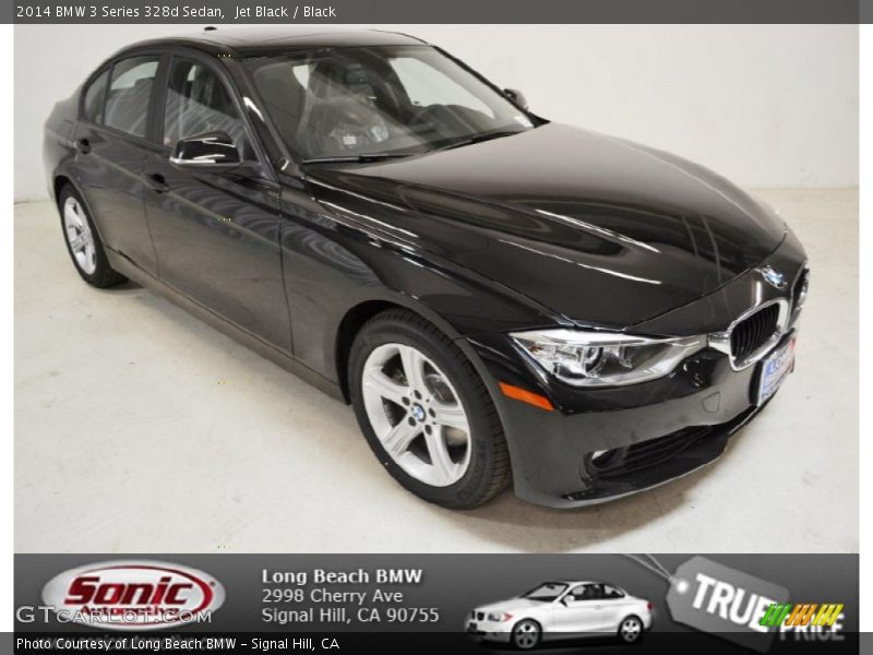 Jet Black / Black 2014 BMW 3 Series 328d Sedan