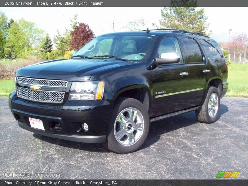 Black / Light Titanium 2009 Chevrolet Tahoe LTZ 4x4