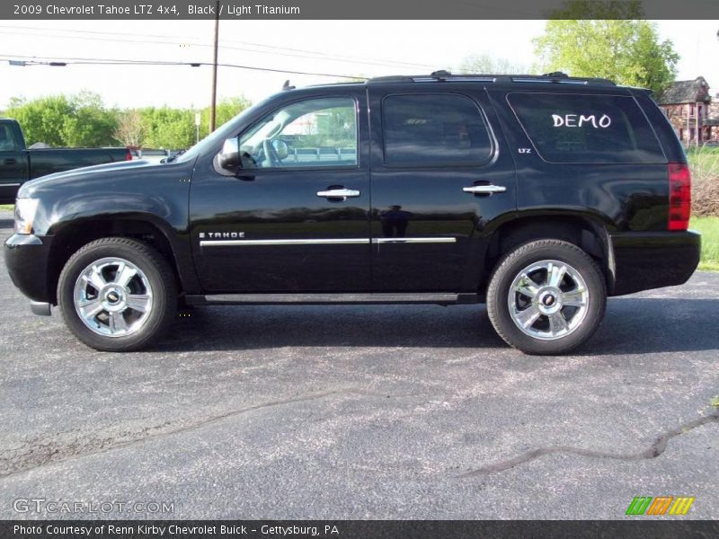 Black / Light Titanium 2009 Chevrolet Tahoe LTZ 4x4