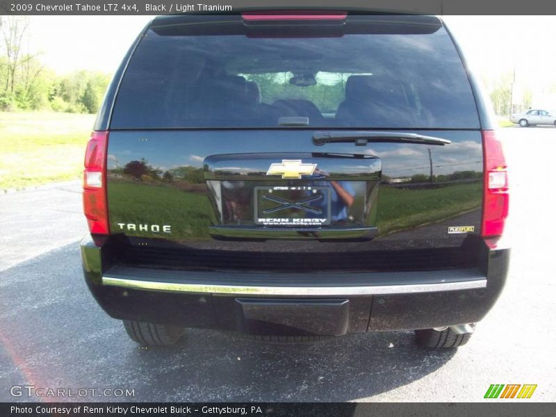 Black / Light Titanium 2009 Chevrolet Tahoe LTZ 4x4