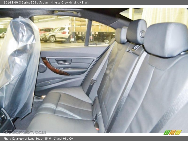 Mineral Grey Metallic / Black 2014 BMW 3 Series 328d Sedan