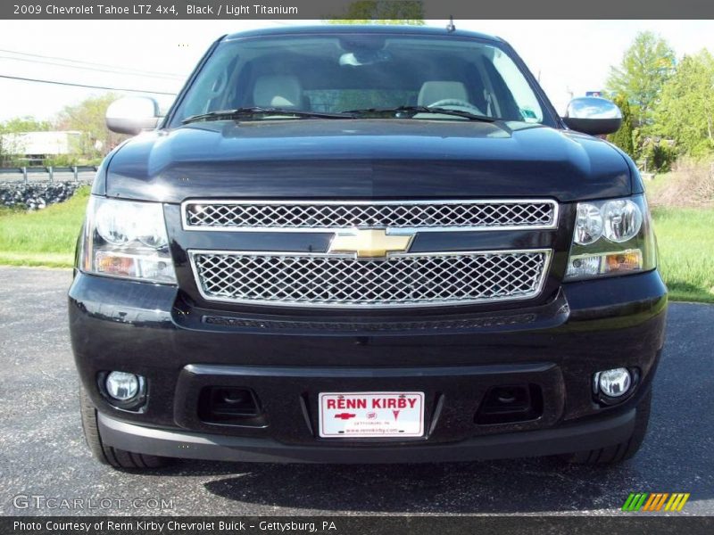 Black / Light Titanium 2009 Chevrolet Tahoe LTZ 4x4