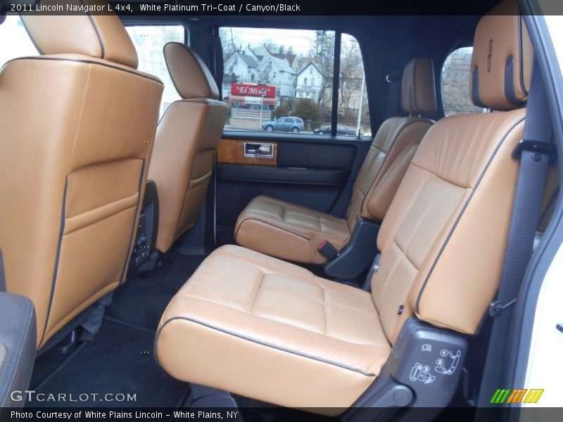 White Platinum Tri-Coat / Canyon/Black 2011 Lincoln Navigator L 4x4