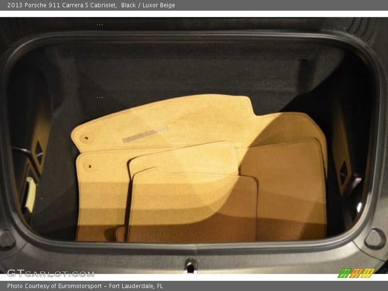 Black / Luxor Beige 2013 Porsche 911 Carrera S Cabriolet