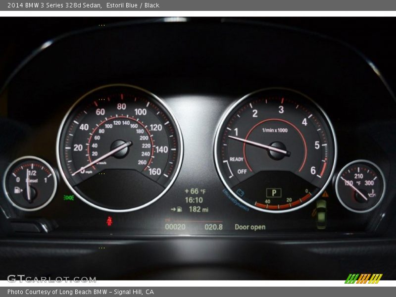  2014 3 Series 328d Sedan 328d Sedan Gauges