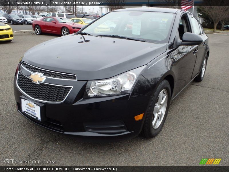 Black Granite Metallic / Jet Black 2013 Chevrolet Cruze LT