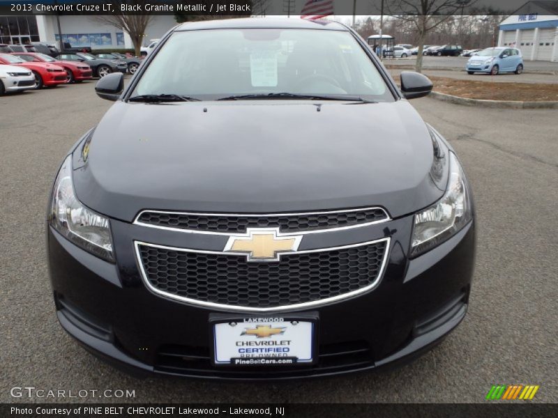 Black Granite Metallic / Jet Black 2013 Chevrolet Cruze LT