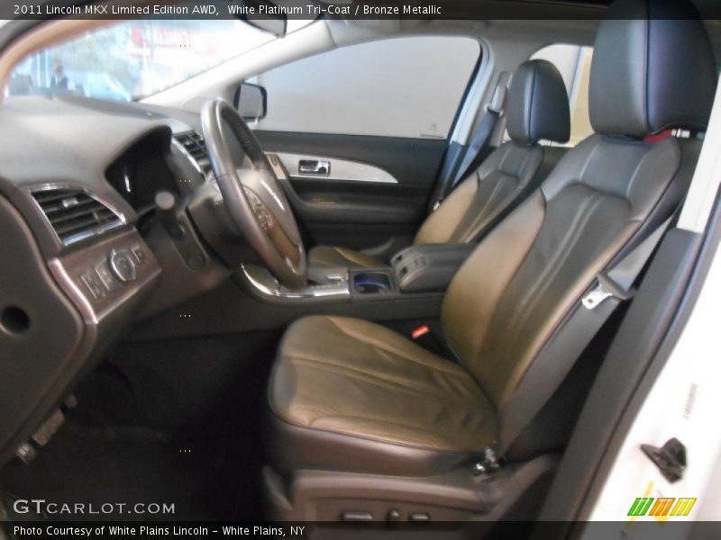 White Platinum Tri-Coat / Bronze Metallic 2011 Lincoln MKX Limited Edition AWD