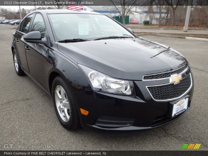 Black Granite Metallic / Jet Black 2013 Chevrolet Cruze LT