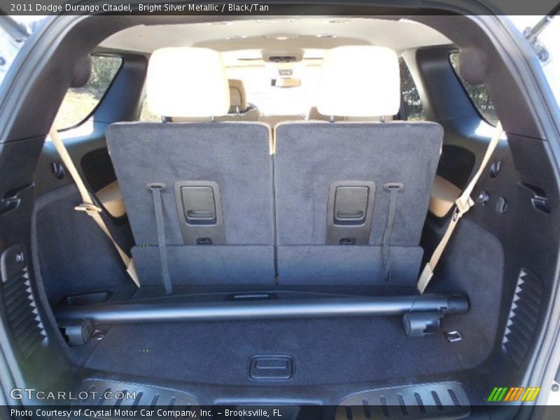 Bright Silver Metallic / Black/Tan 2011 Dodge Durango Citadel