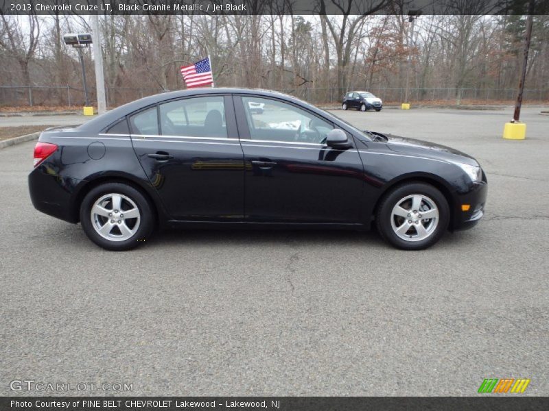 Black Granite Metallic / Jet Black 2013 Chevrolet Cruze LT