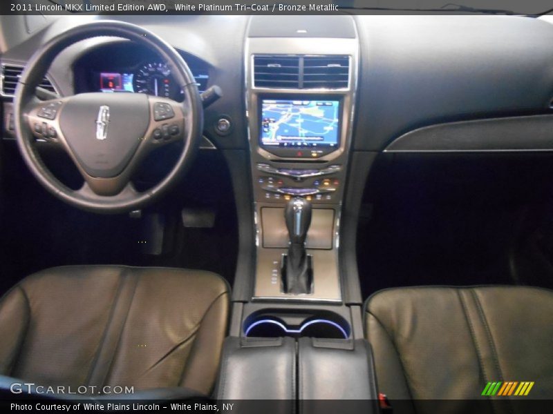 White Platinum Tri-Coat / Bronze Metallic 2011 Lincoln MKX Limited Edition AWD