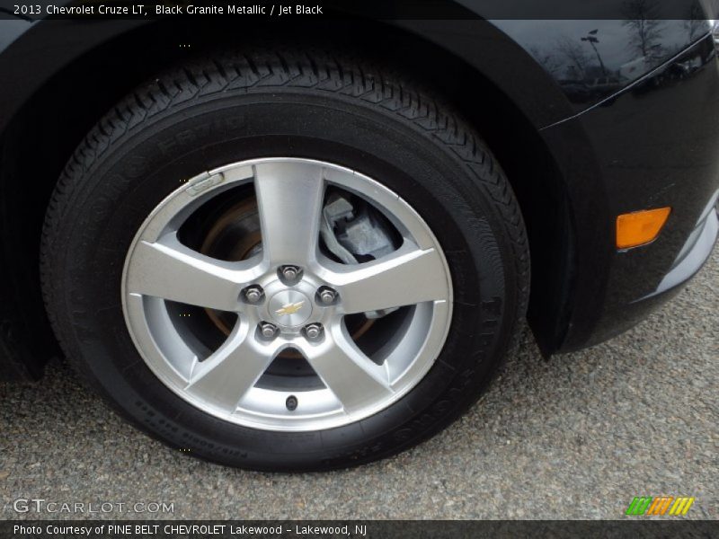 Black Granite Metallic / Jet Black 2013 Chevrolet Cruze LT