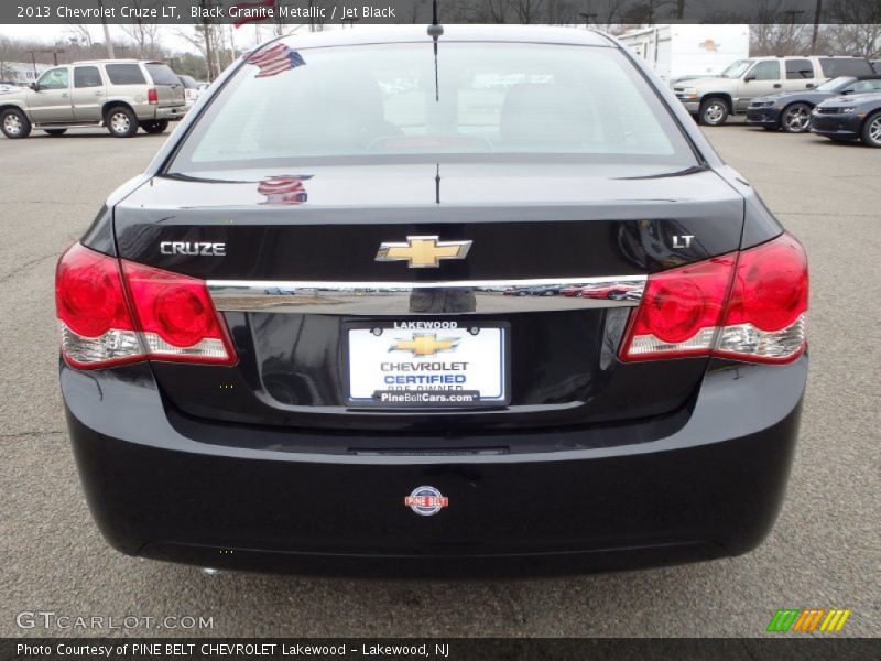 Black Granite Metallic / Jet Black 2013 Chevrolet Cruze LT