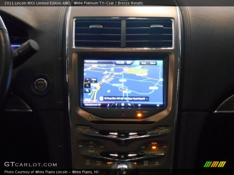 White Platinum Tri-Coat / Bronze Metallic 2011 Lincoln MKX Limited Edition AWD