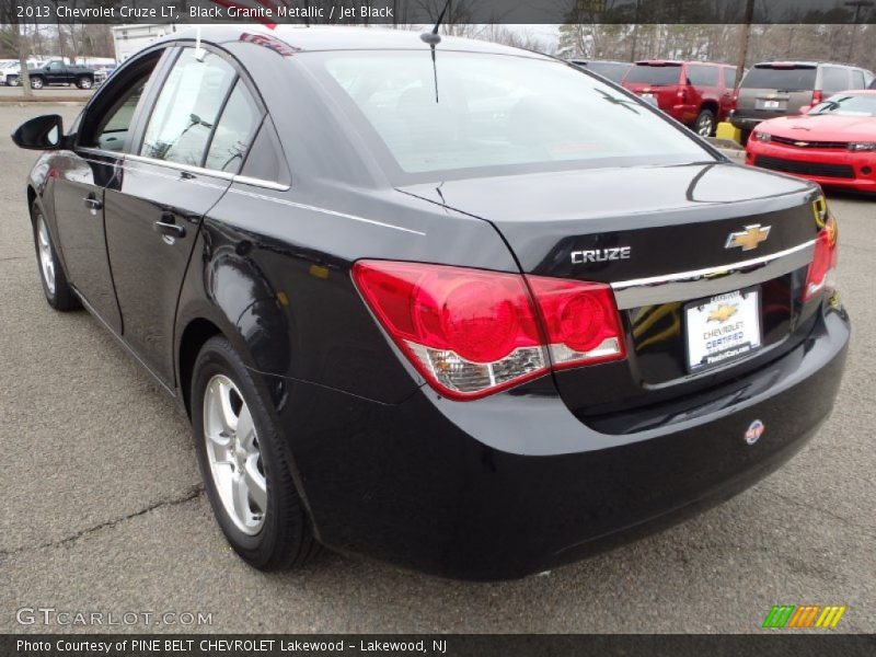 Black Granite Metallic / Jet Black 2013 Chevrolet Cruze LT