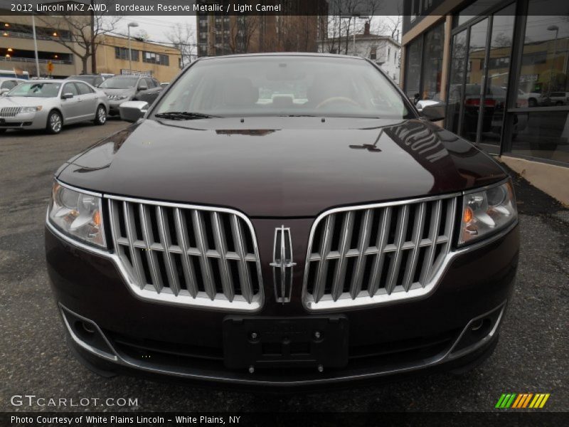 Bordeaux Reserve Metallic / Light Camel 2012 Lincoln MKZ AWD