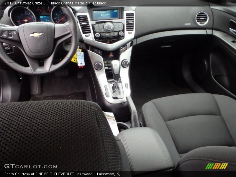 Black Granite Metallic / Jet Black 2013 Chevrolet Cruze LT