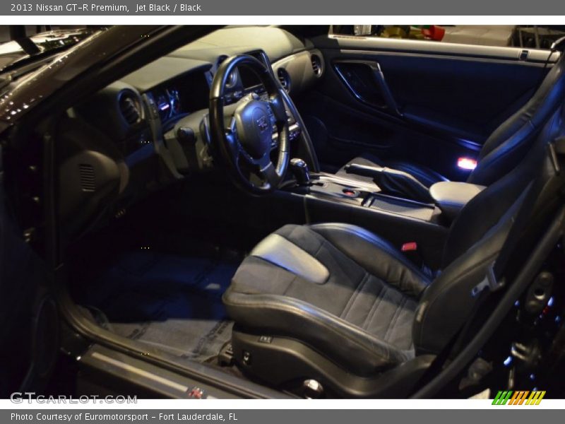 Jet Black / Black 2013 Nissan GT-R Premium
