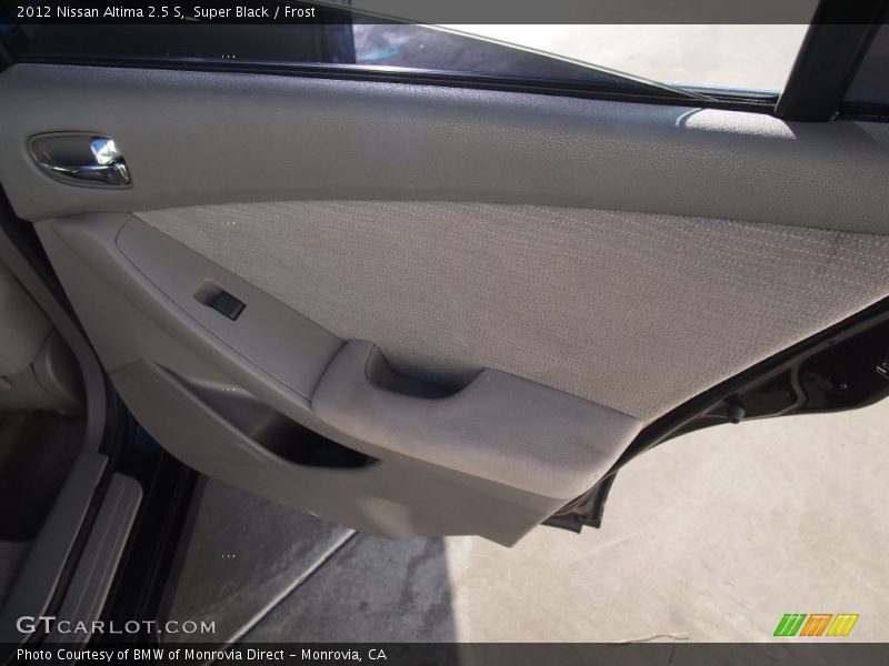 Super Black / Frost 2012 Nissan Altima 2.5 S