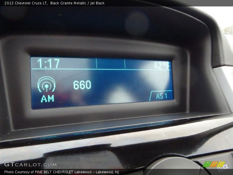 Black Granite Metallic / Jet Black 2013 Chevrolet Cruze LT