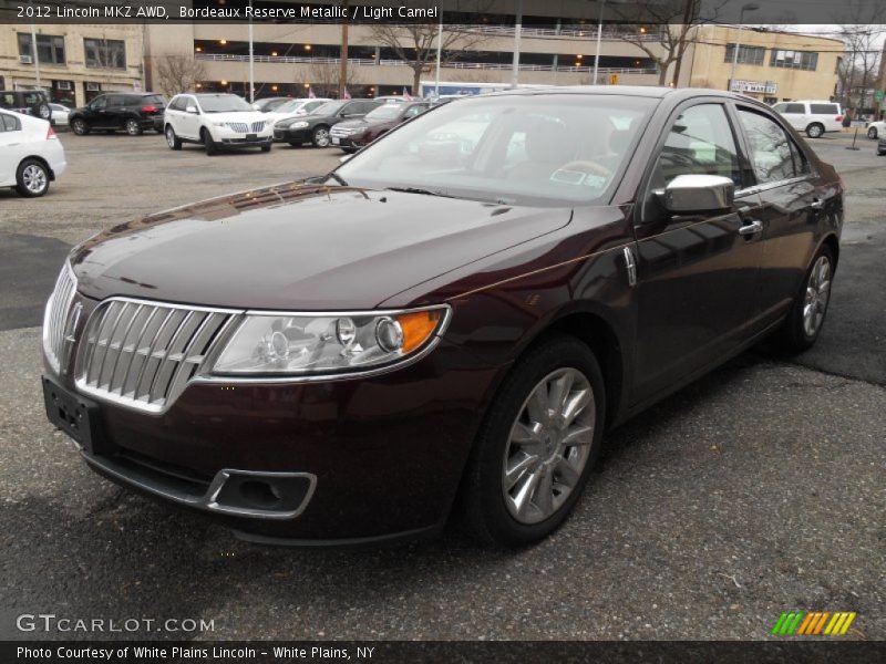 Bordeaux Reserve Metallic / Light Camel 2012 Lincoln MKZ AWD