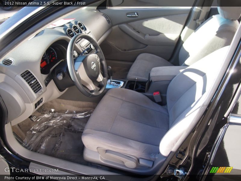 Super Black / Frost 2012 Nissan Altima 2.5 S