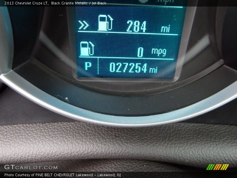 Black Granite Metallic / Jet Black 2013 Chevrolet Cruze LT