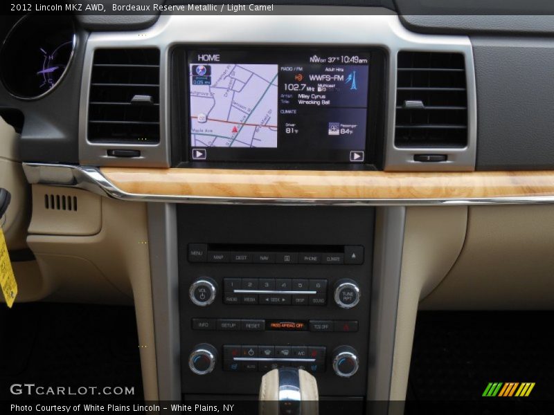 Bordeaux Reserve Metallic / Light Camel 2012 Lincoln MKZ AWD